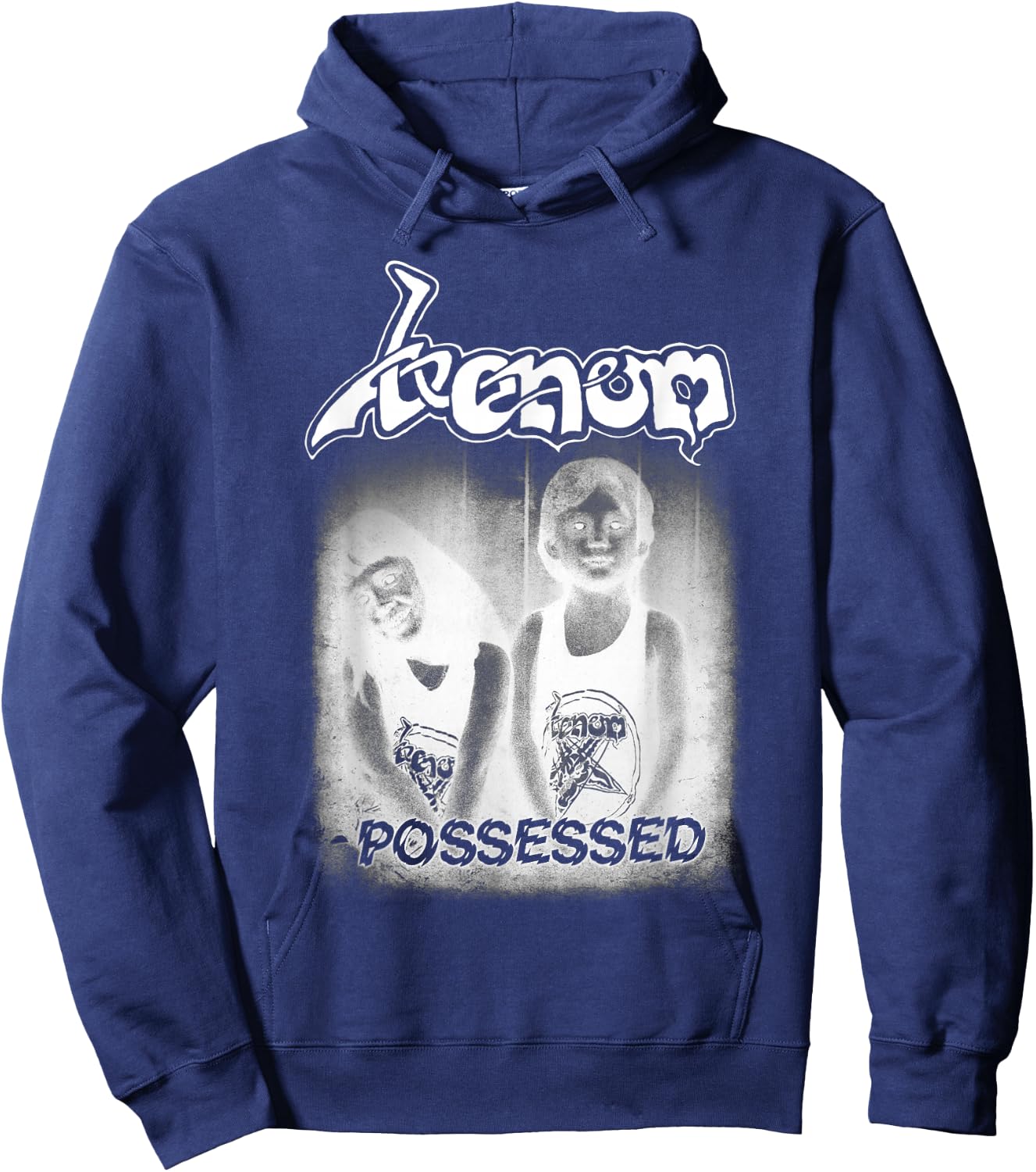 Venom - Official Merchandise - Possessed Hoodie - Hoodie | Navy