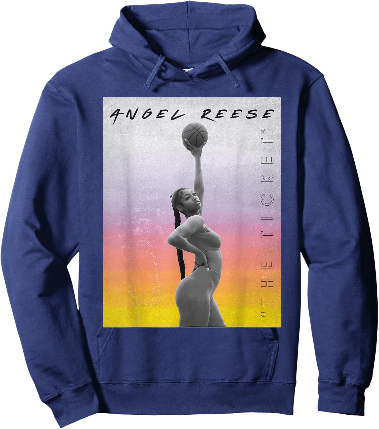 Angel Reese Official Merch Hoodie - Hoodie | Navy