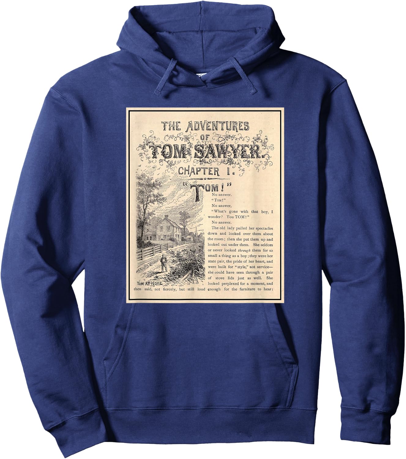 Tom Sawyer Adventures (1876) Hoodie - Hoodie | Navy