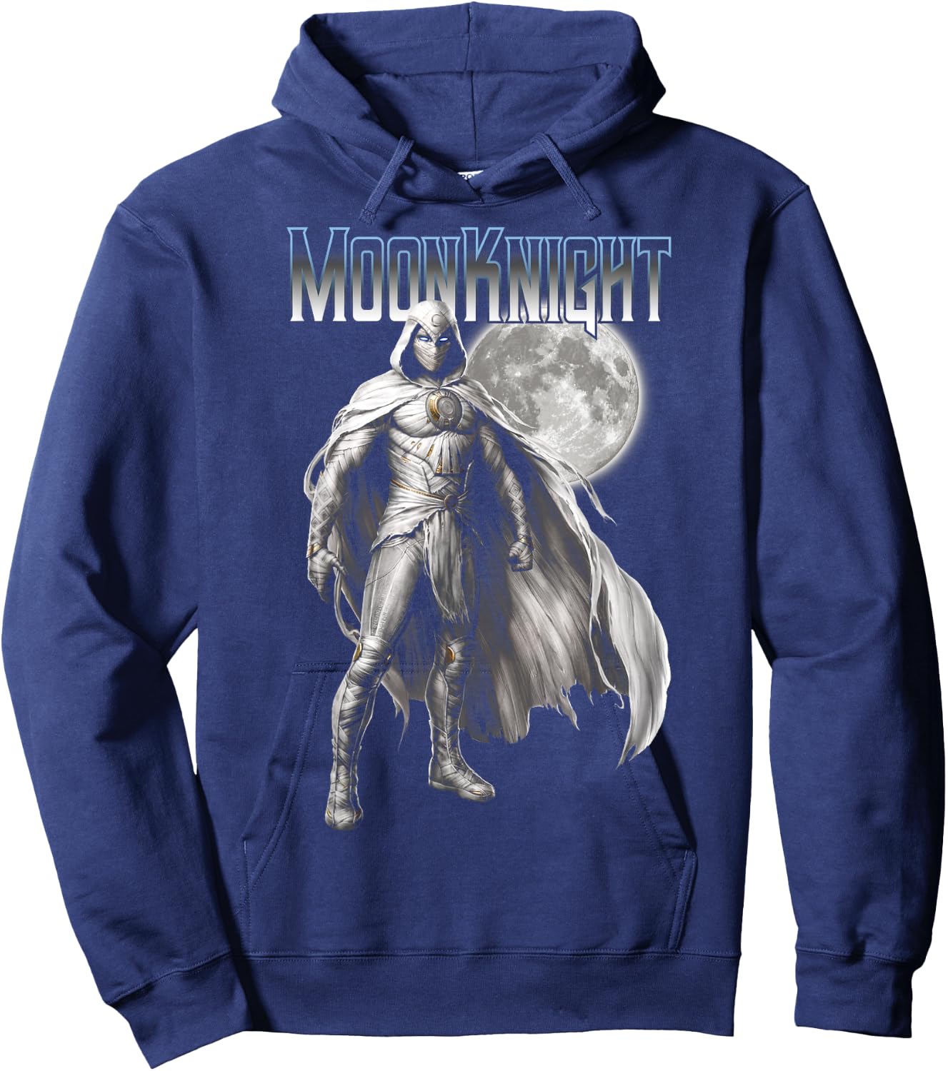 Marvel Moon Knight Profile Poster Hoodie - Hoodie | Navy