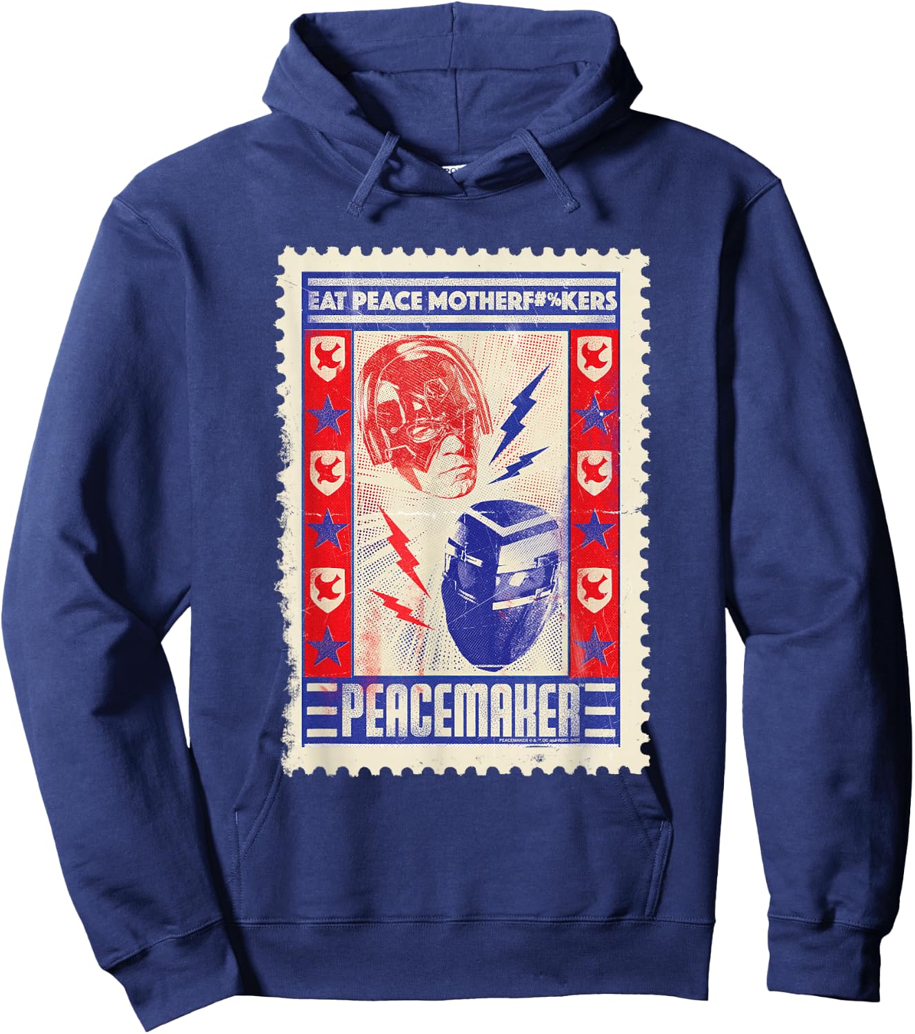 Peacemaker Eat Peace Hoodie - Hoodie | Navy