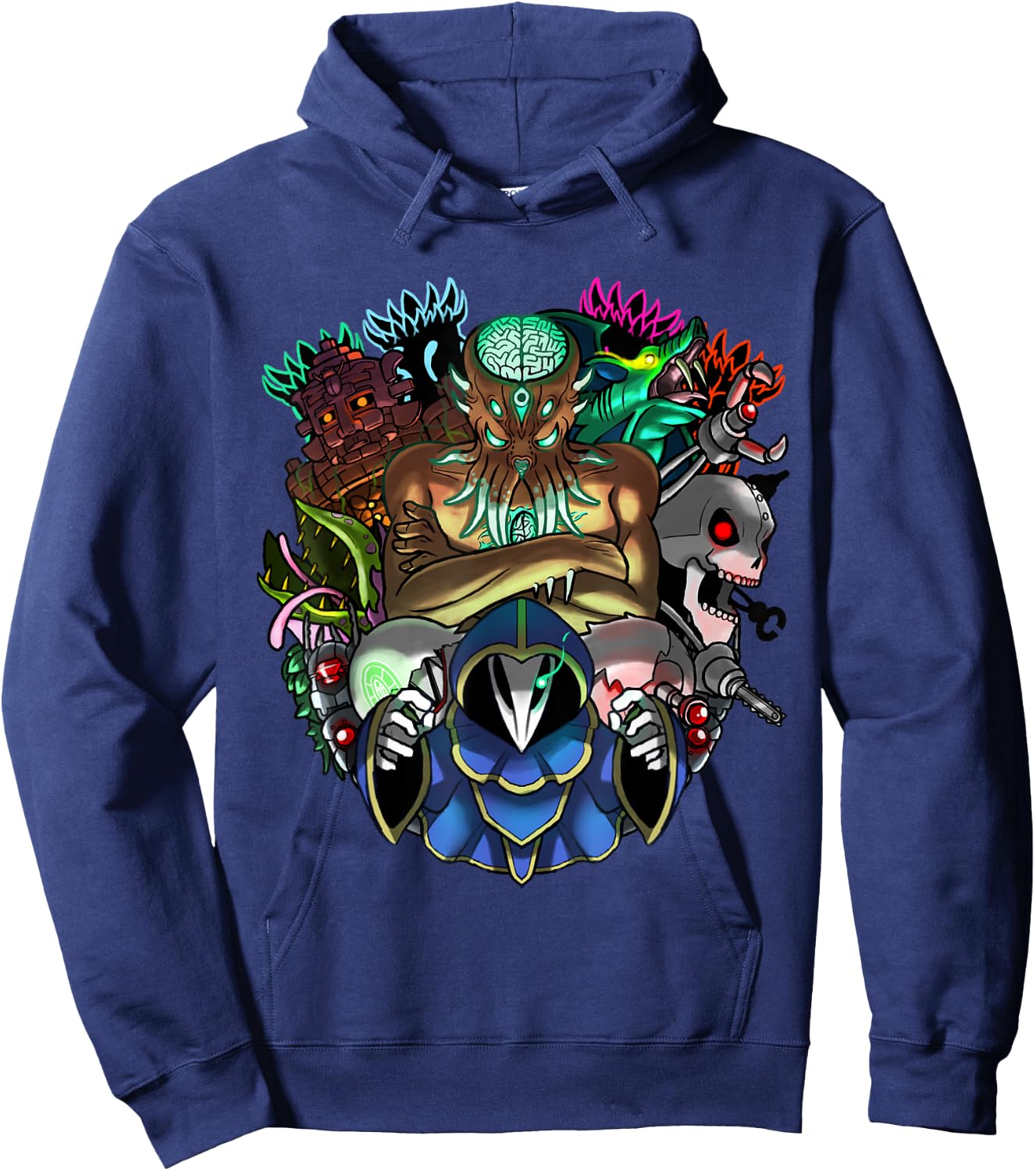 Terraria Boss Rush: Hardmode Edition Hoodie - Hoodie | Navy
