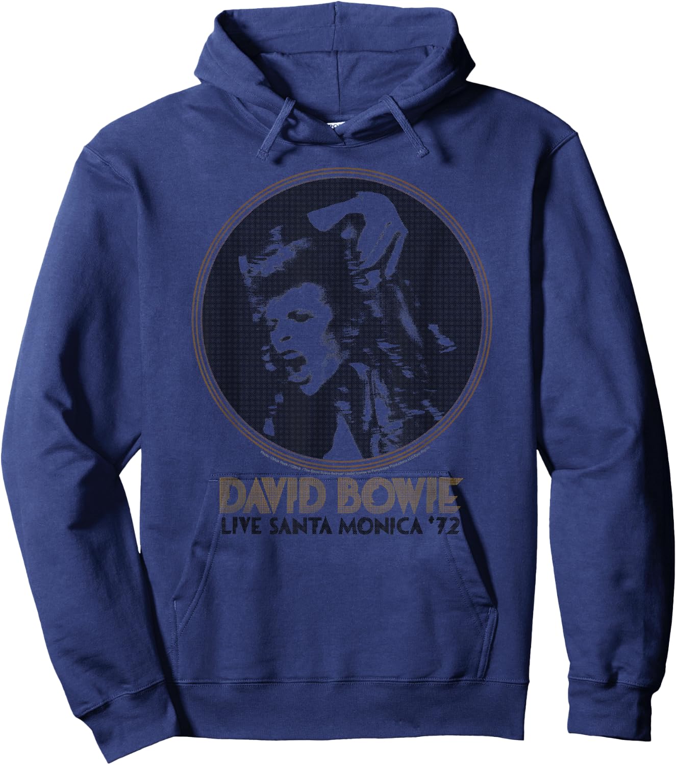 David Bowie - Live Santa Monica '72 Hoodie - Hoodie | Navy