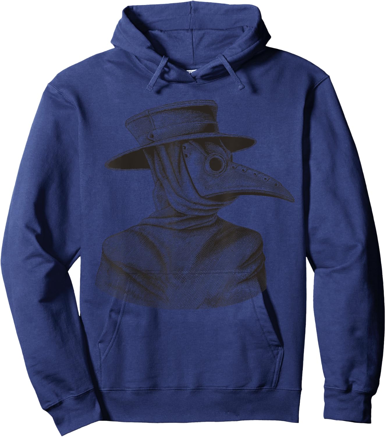 Steampunk Pestilence Occult Goth Gothic Hoodie - Hoodie | Navy