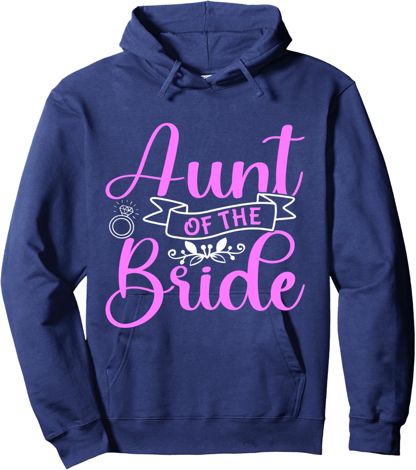 Aunt Of The Bride Hoodie - Hoodie | Navy