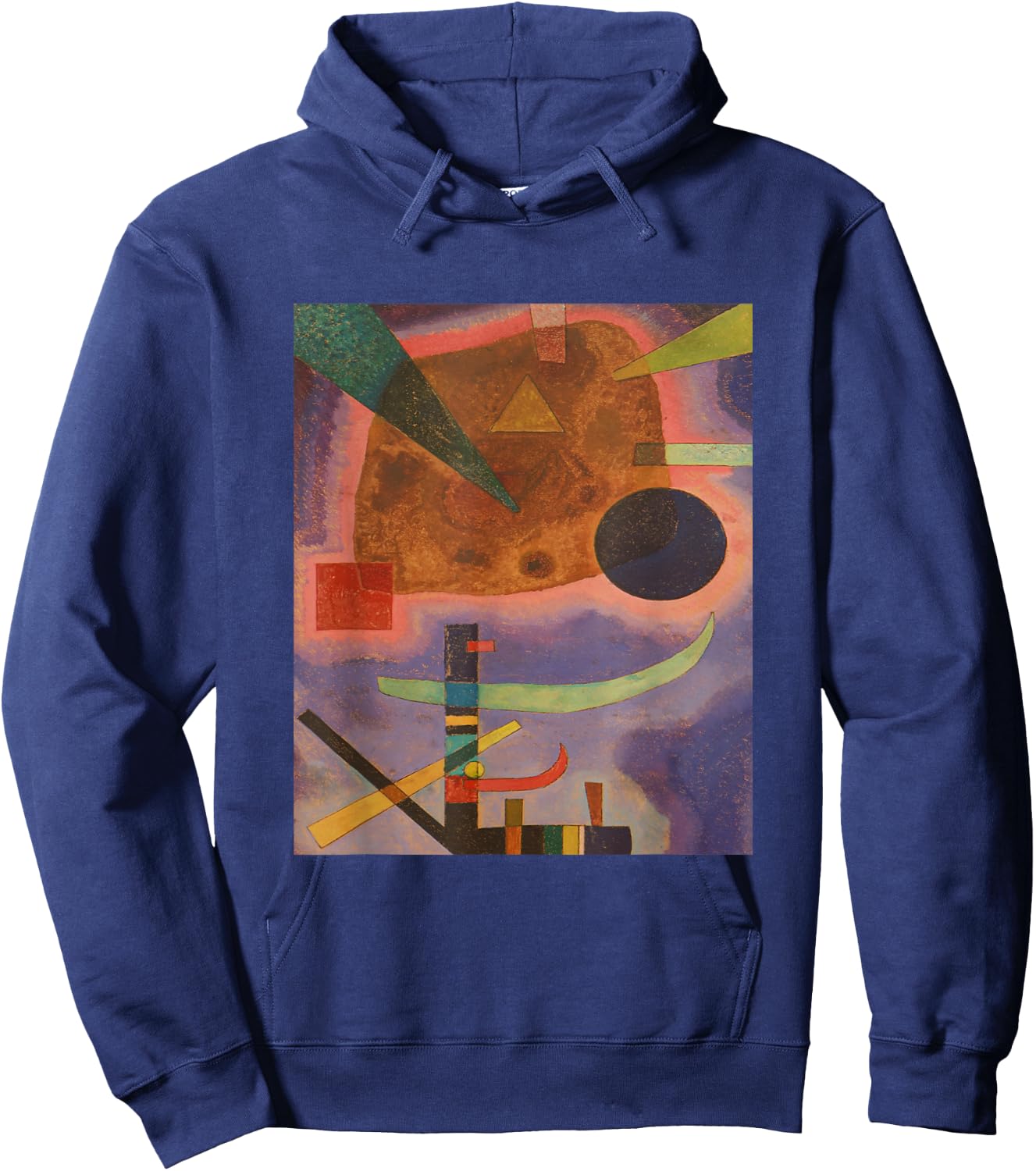 Three Elements by Kandinsky Hoodie - Hoodie | Navy