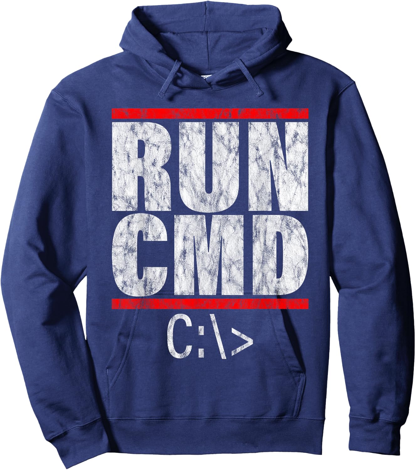 Run Cmd Hoodie - Hoodie | Navy