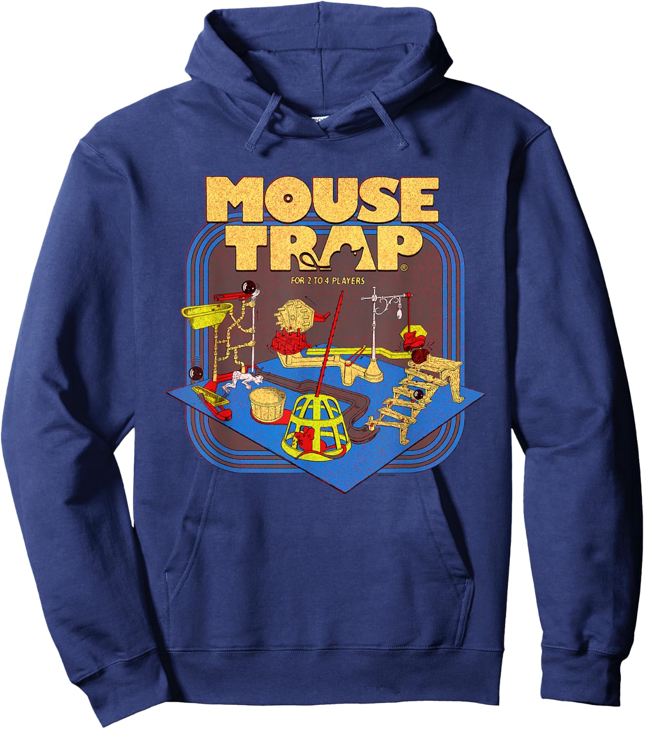 Mouse Trap Vintage Board Hoodie - Hoodie | Navy