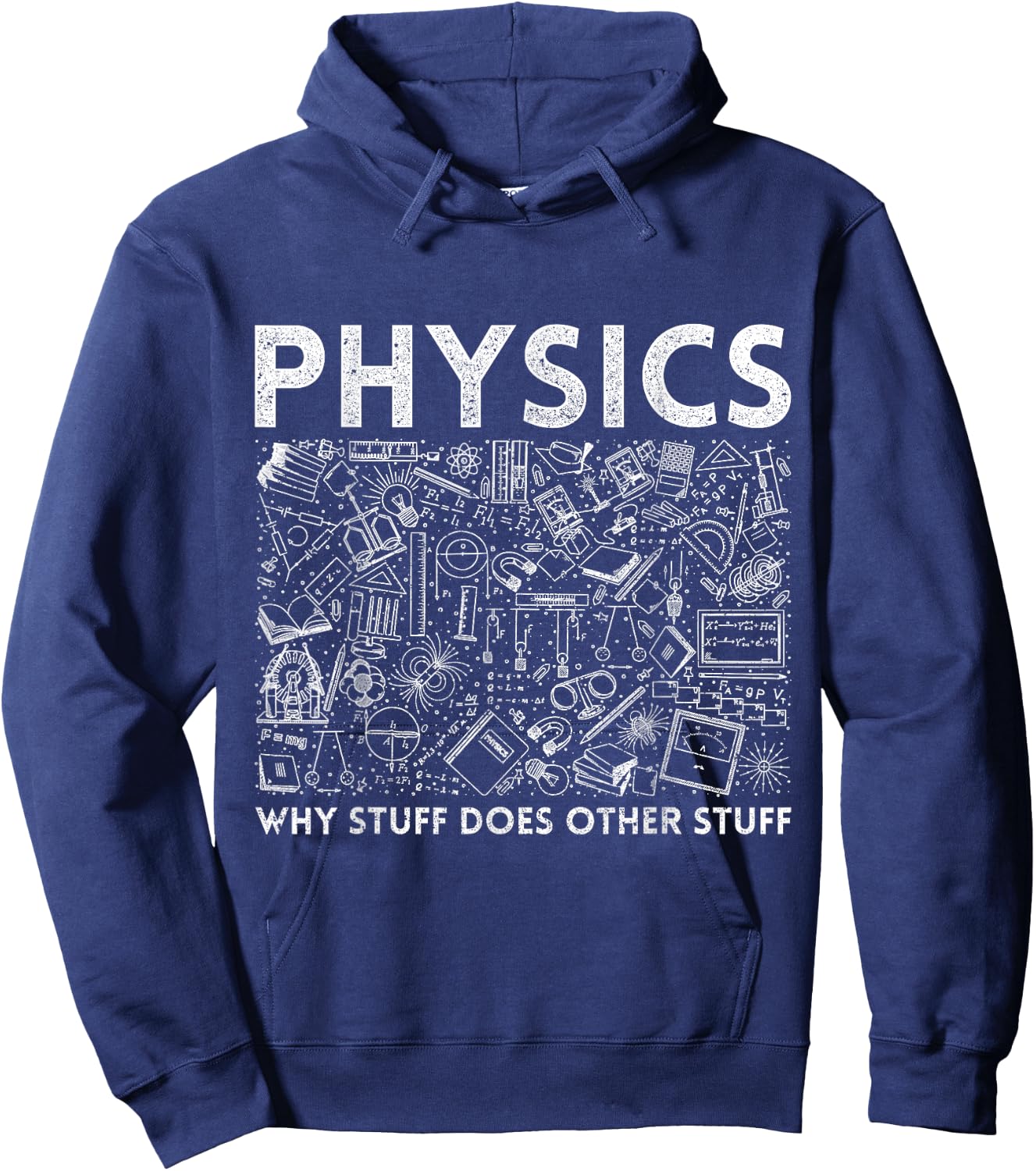 Physicist Science Teacher Gift Physics Hoodie - Hoodie | Navy