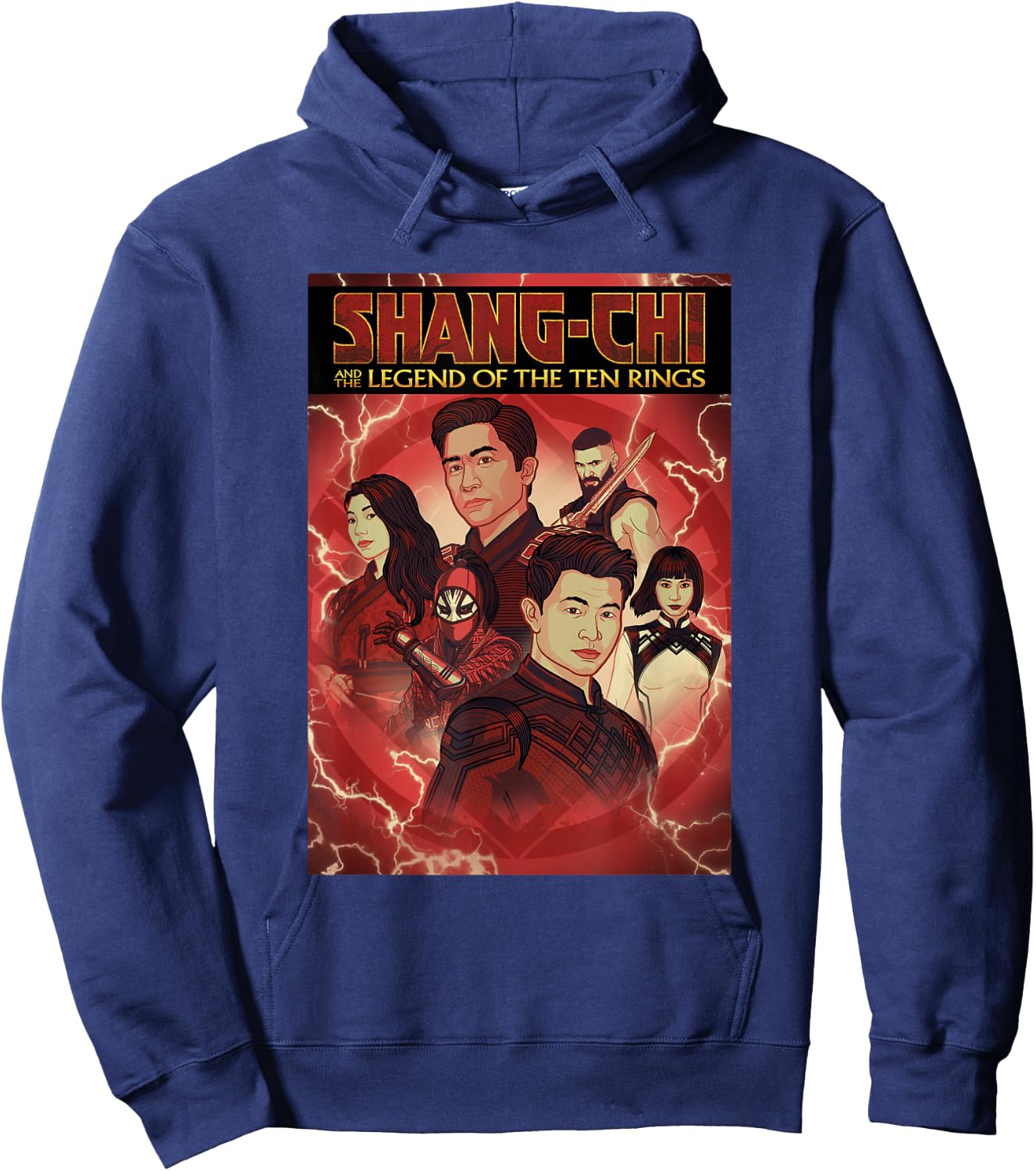 Marvel Shang-Chi Comic Cover Hoodie - Hoodie | Navy