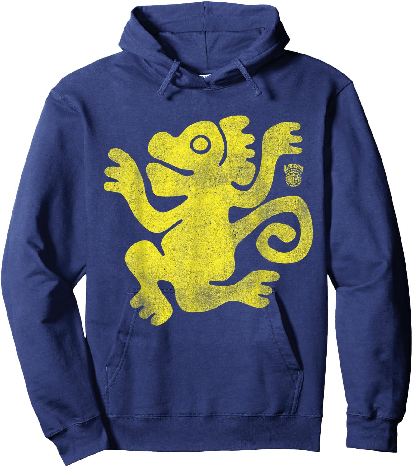 Legends of The Hidden Temple Green Monkeys Hoodie - Hoodie | Navy