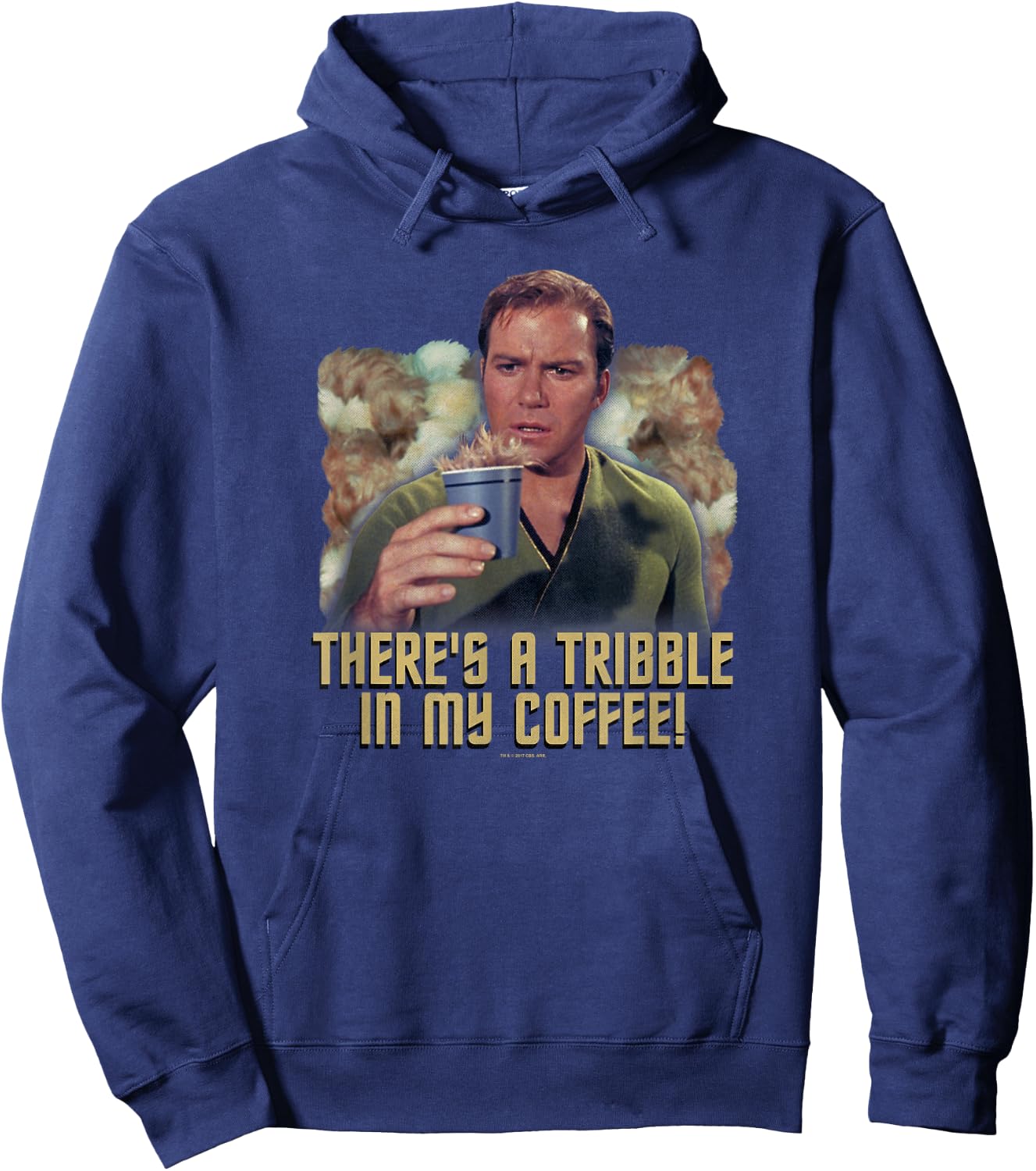 Star Trek Coffee Tribble Hoodie - Hoodie | Navy