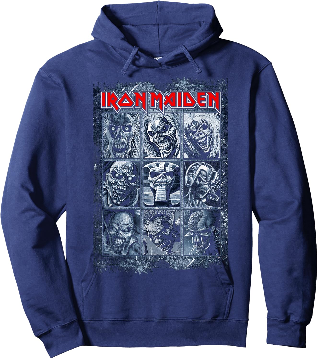 Iron Maiden - Nine Eddies Hoodie - Hoodie | Navy