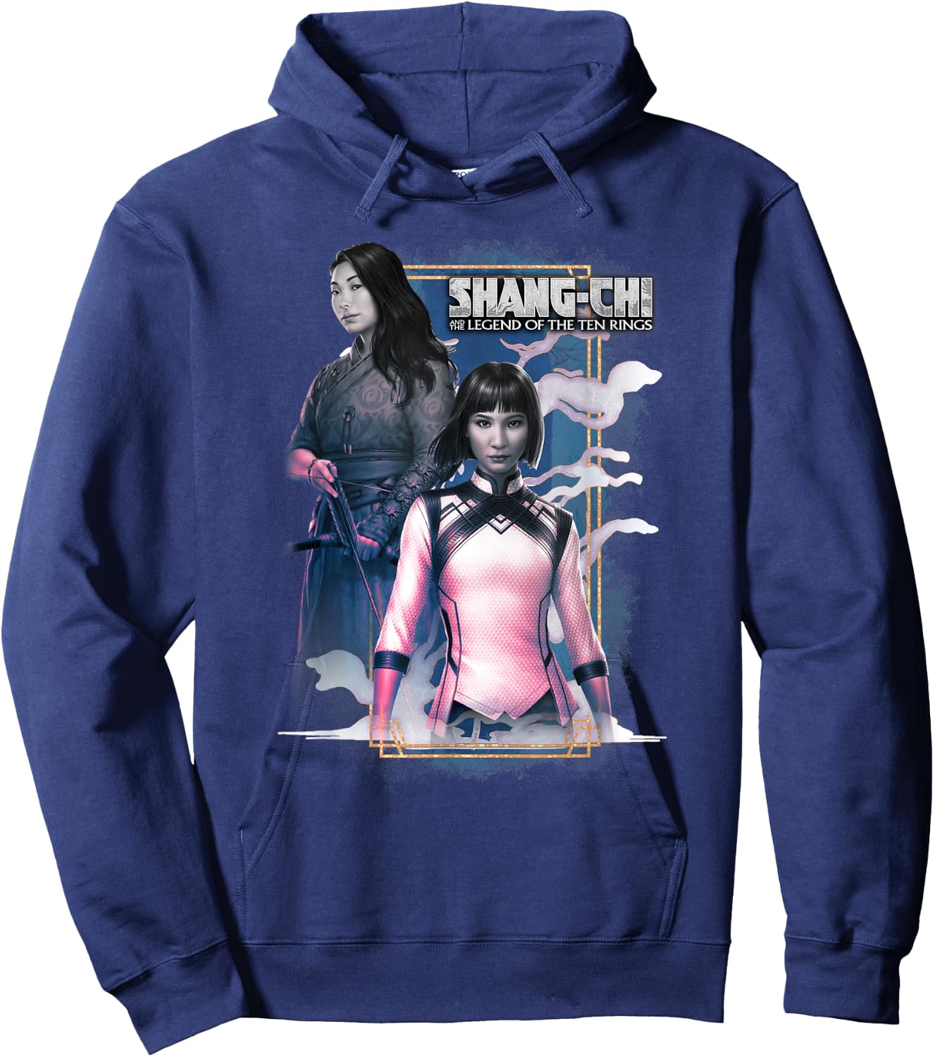 Marvel Shang-Chi Girl Team Poster Hoodie - Hoodie | Navy