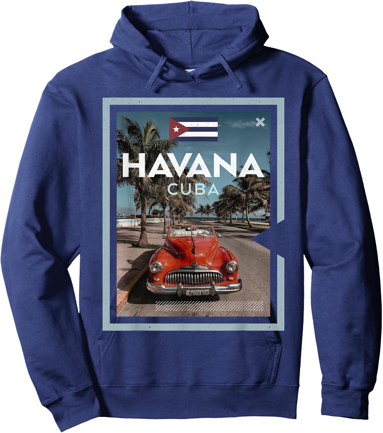 Havana, Cuba Hoodie - Hoodie | Navy