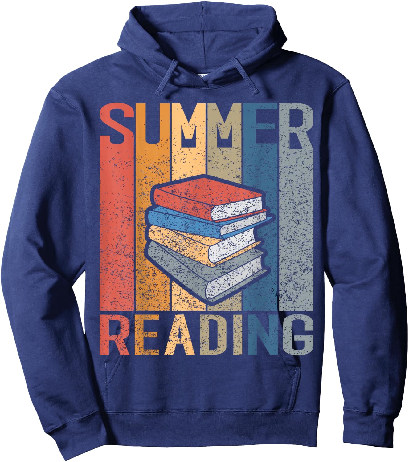 Summer Reading Books Hoodie - Hoodie | Navy