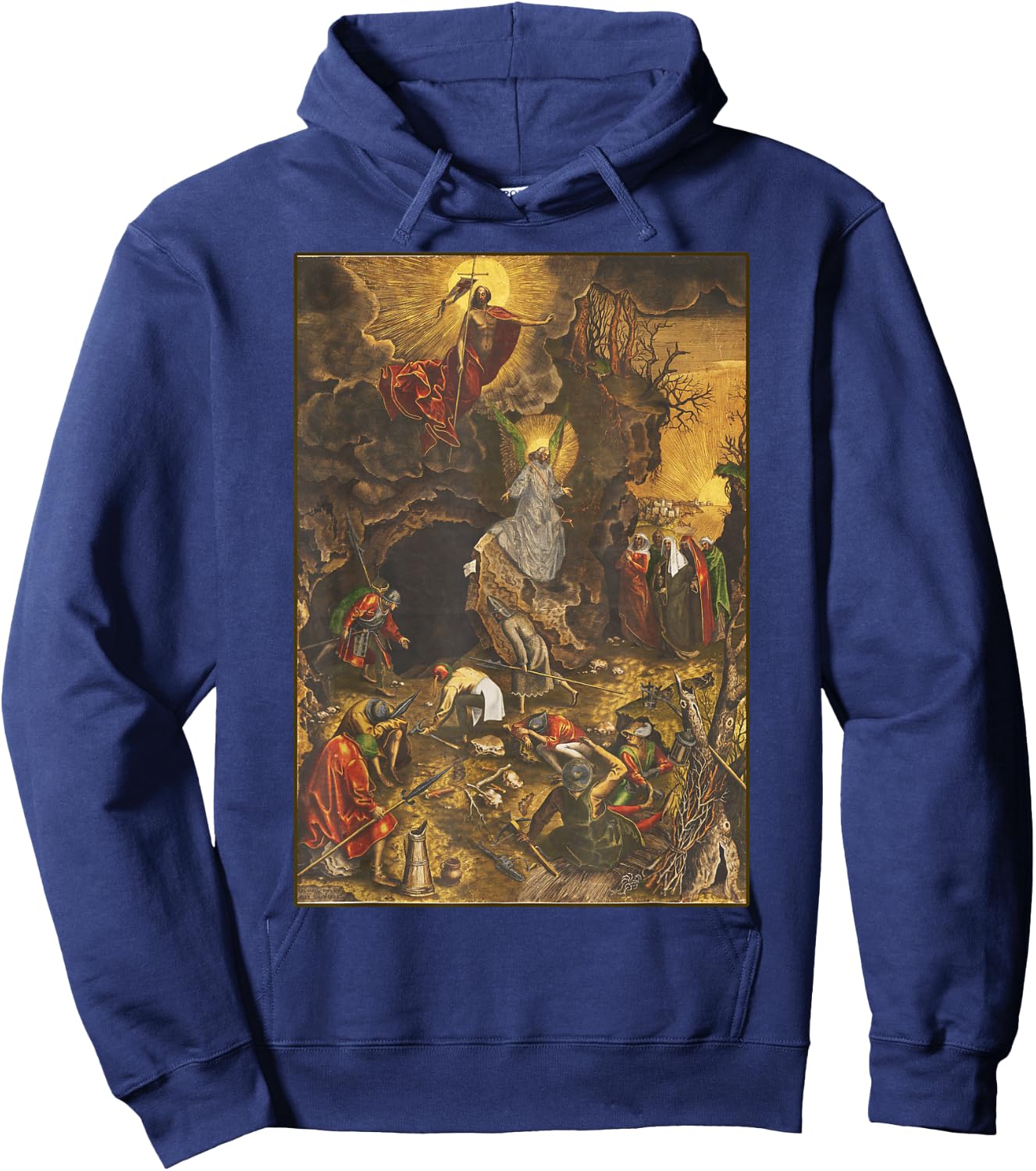 The Resurrection of Jesus Christ Hoodie - Hoodie | Navy
