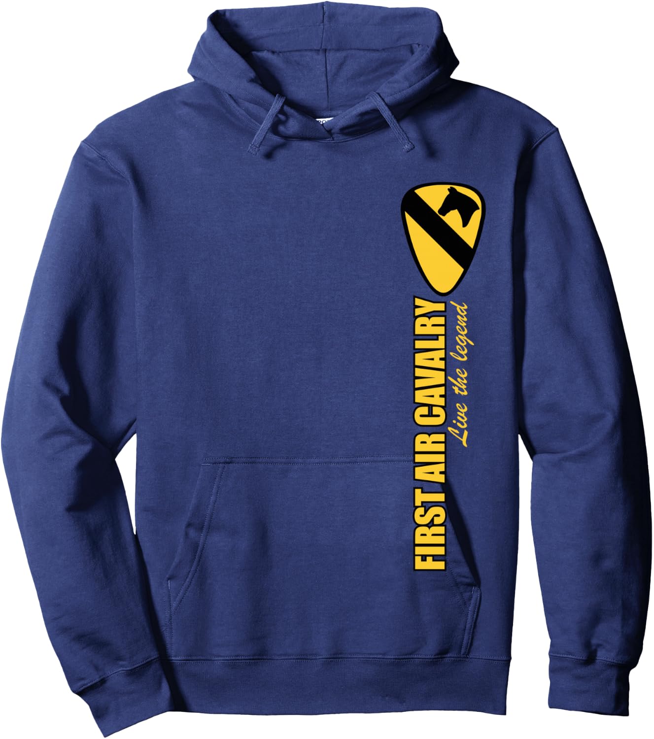 1st Air Cavalry Division Shirt Hoodie - Hoodie | Navy