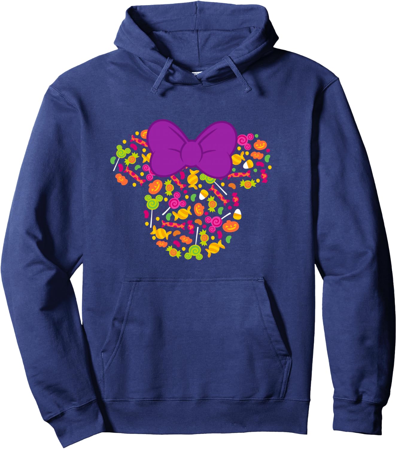 Disney Minnie Mouse Icon Candy Halloween Hoodie - Hoodie | Navy