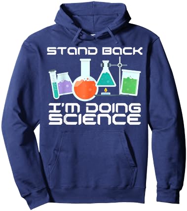 Stand back. I'm doing science Hoodie - Hoodie | Navy