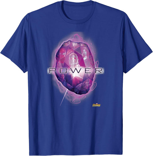 Marvel Infinity War The Power Stone Graphic T-Shirt - T-Shirt | Royal