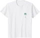 Vintage Hawaiian Palm Tree Beach Tropical Island Pocket Logo