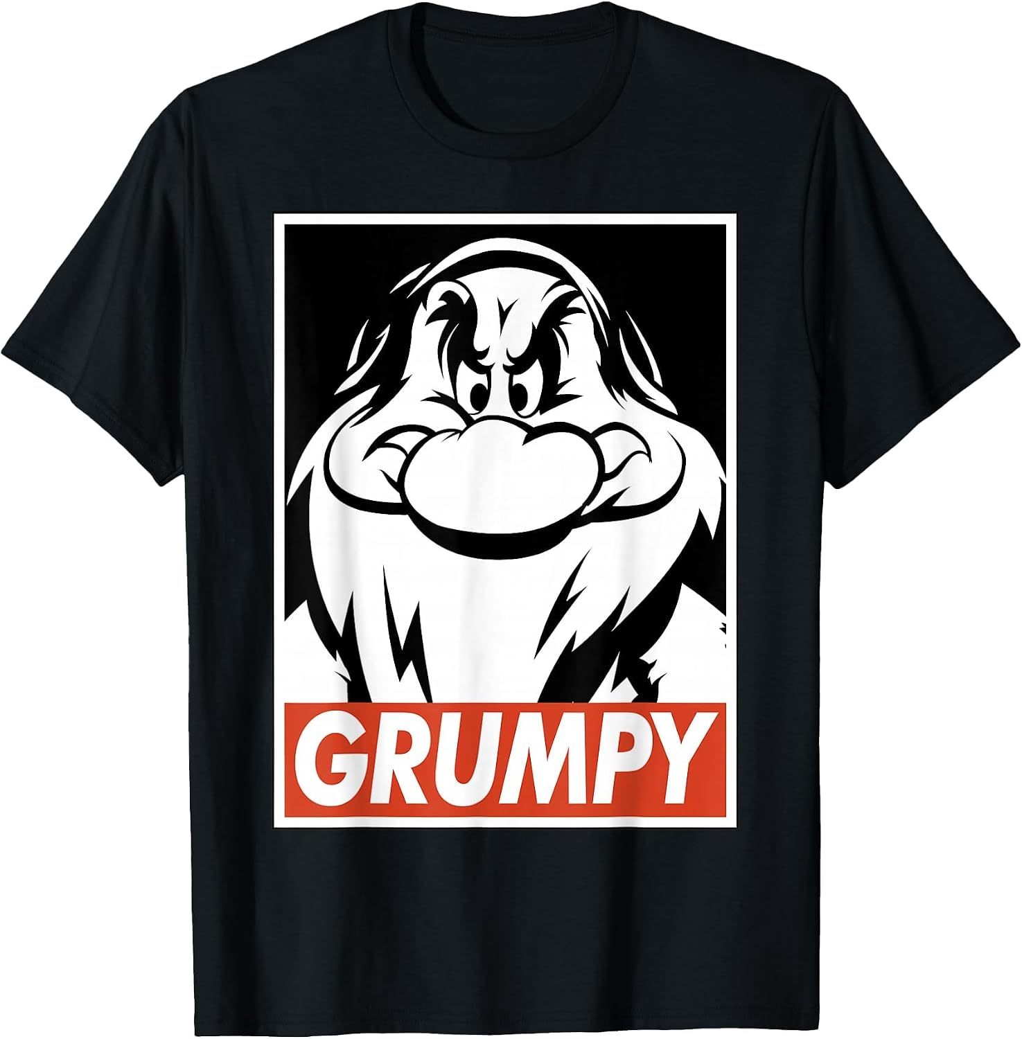 Disney Snow White Grumpy Streetwear Poster