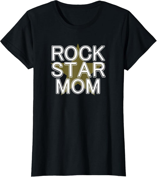 Rock Star Mom Shirt Cool Stylish I'm Awesome Family
