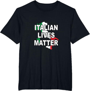 Retro Italian Lives Matter Shirt Retro Italy Flag Pride