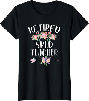 Retired SPED Teacher Women's Special Education Retirement