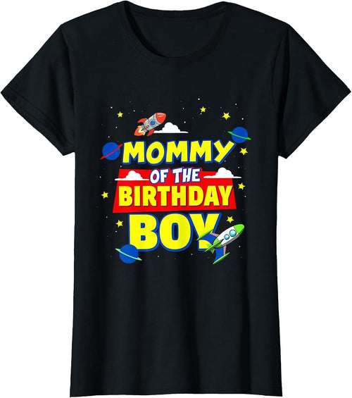 Mommy of The Birthday Astronaut Boy Outer Space Theme Party