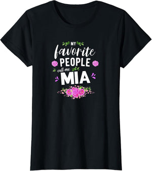 My Favorite People Call Me Mia Grandma