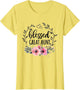Blessed Great Aunt Shirt Floral Decor Mothers Day
