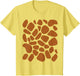 Giraffe Print T Shirt Pattern Trick or Treat Jungle Animals