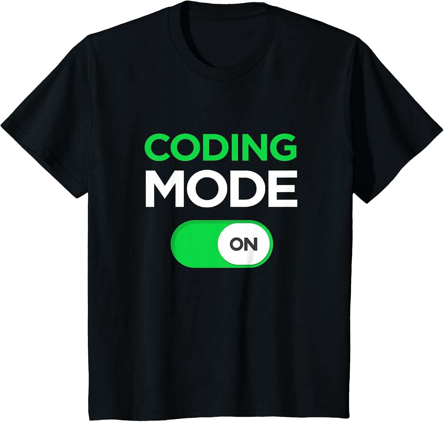 Funny Coding T Shirt Code Mode On Gift Kids, Men, Women