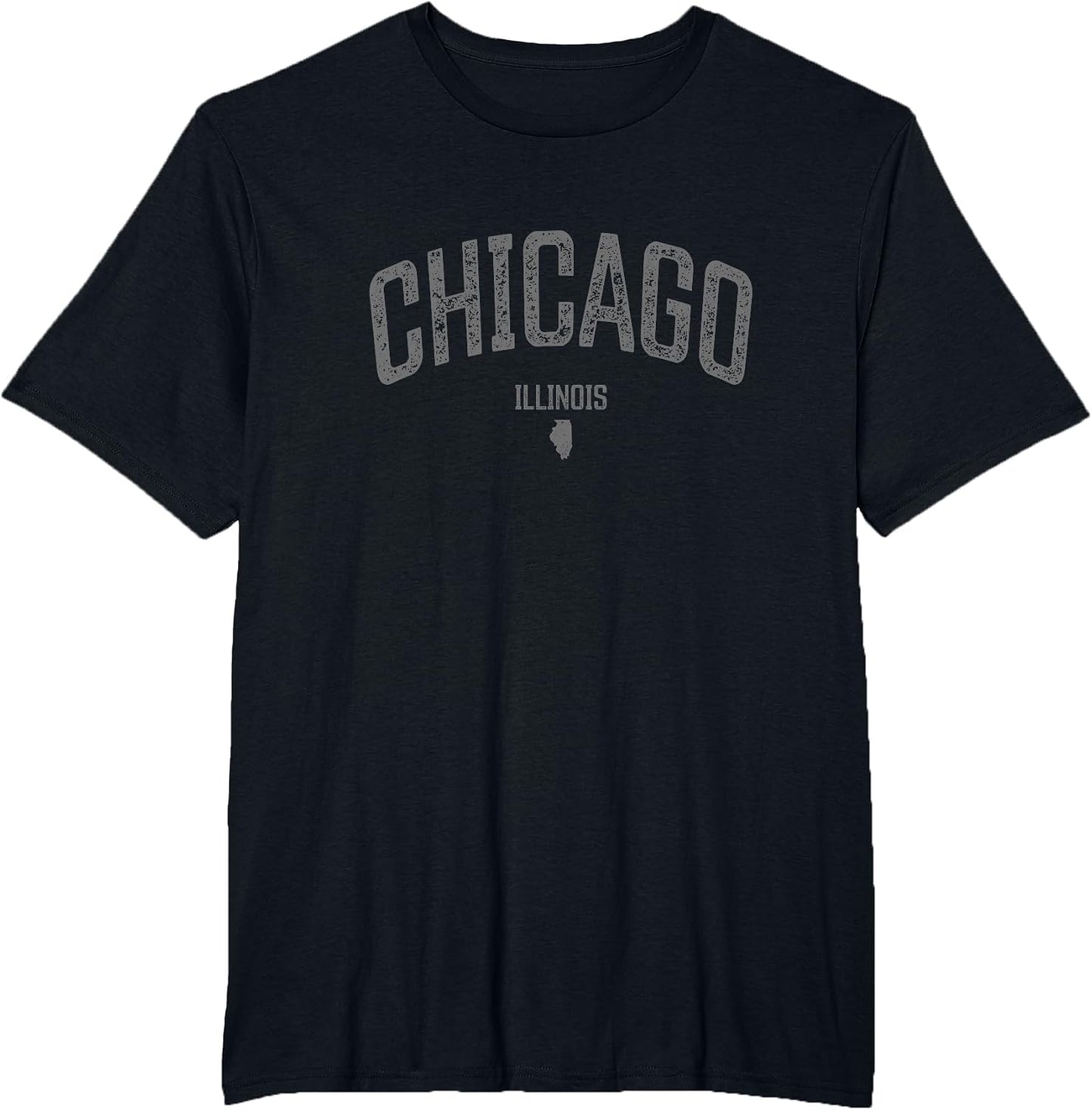 Chicago Illinois Vintage Distressed Illinois Chicago