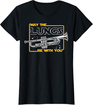 Funny Trumpet Player May The Lungs Be with You