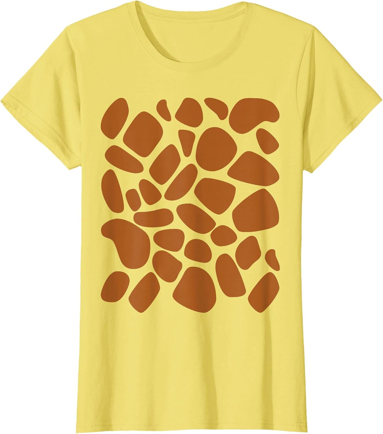Giraffe Print T Shirt Pattern Trick or Treat Jungle Animals