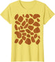 Giraffe Print T Shirt Pattern Trick or Treat Jungle Animals