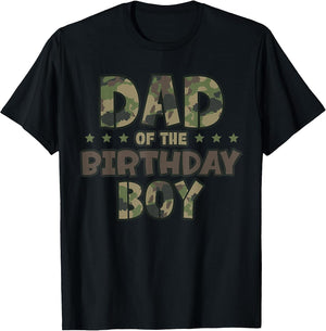 Dad of The Birthday Boy Camo Mother's Matching Family Party