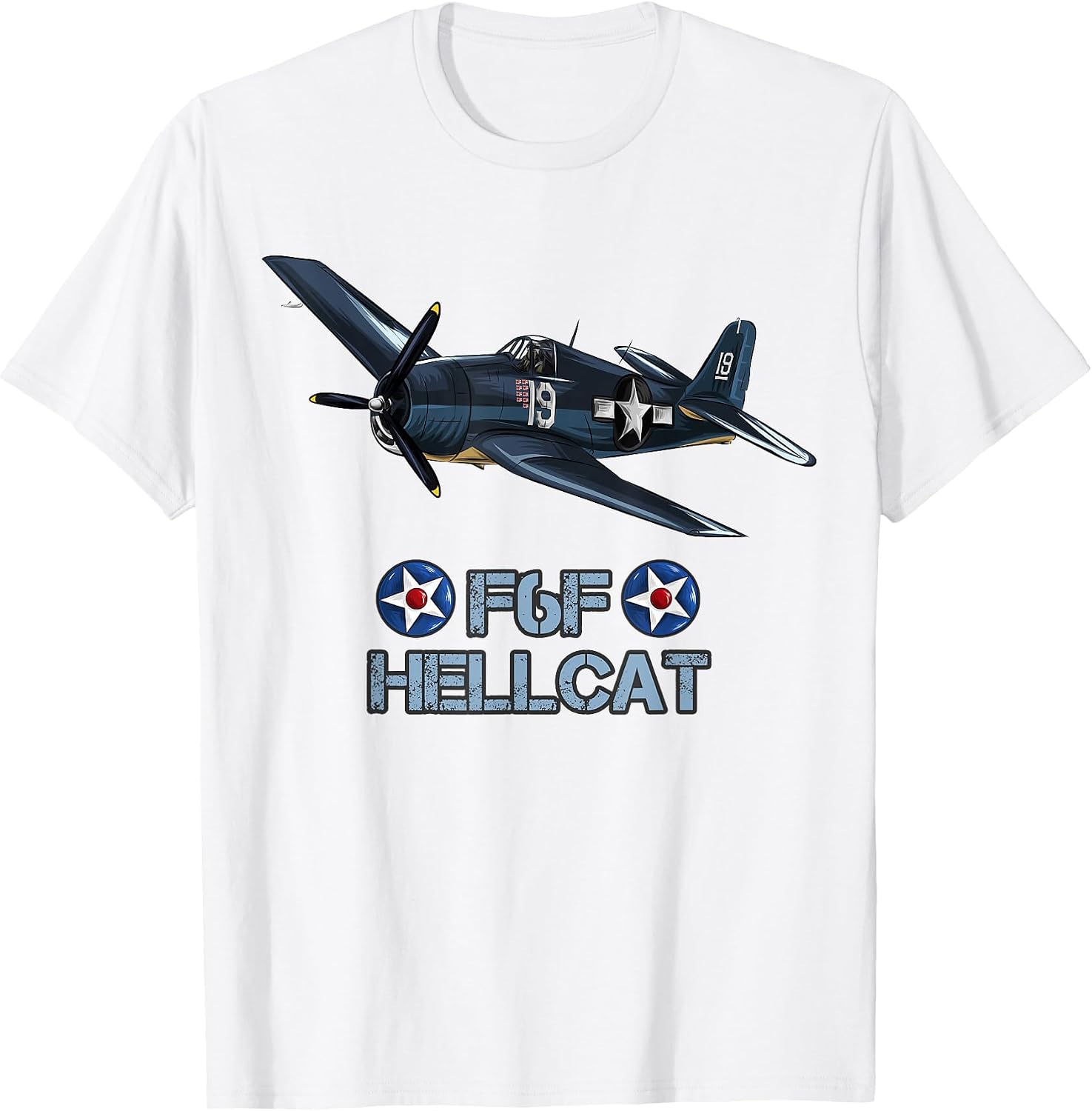 World War 2 F6F Hellcat Fighter Airplane