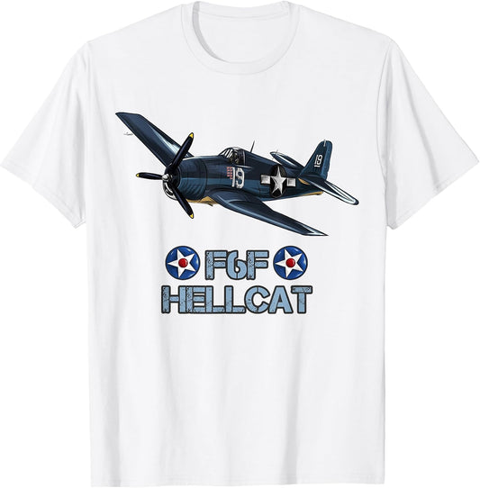 World War 2 F6F Hellcat Fighter Airplane