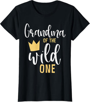 Grandma of The Wild One Shirt 1st Birthday First Thing