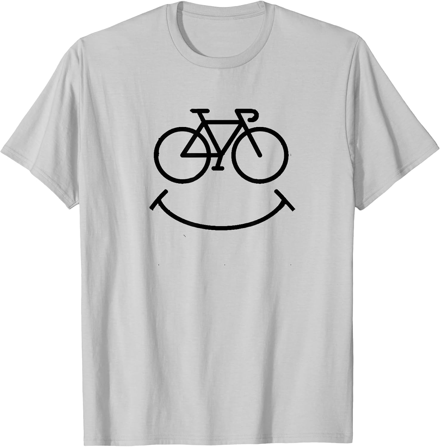 Funny Bicycle Smile for Cycling Fans Road Bike