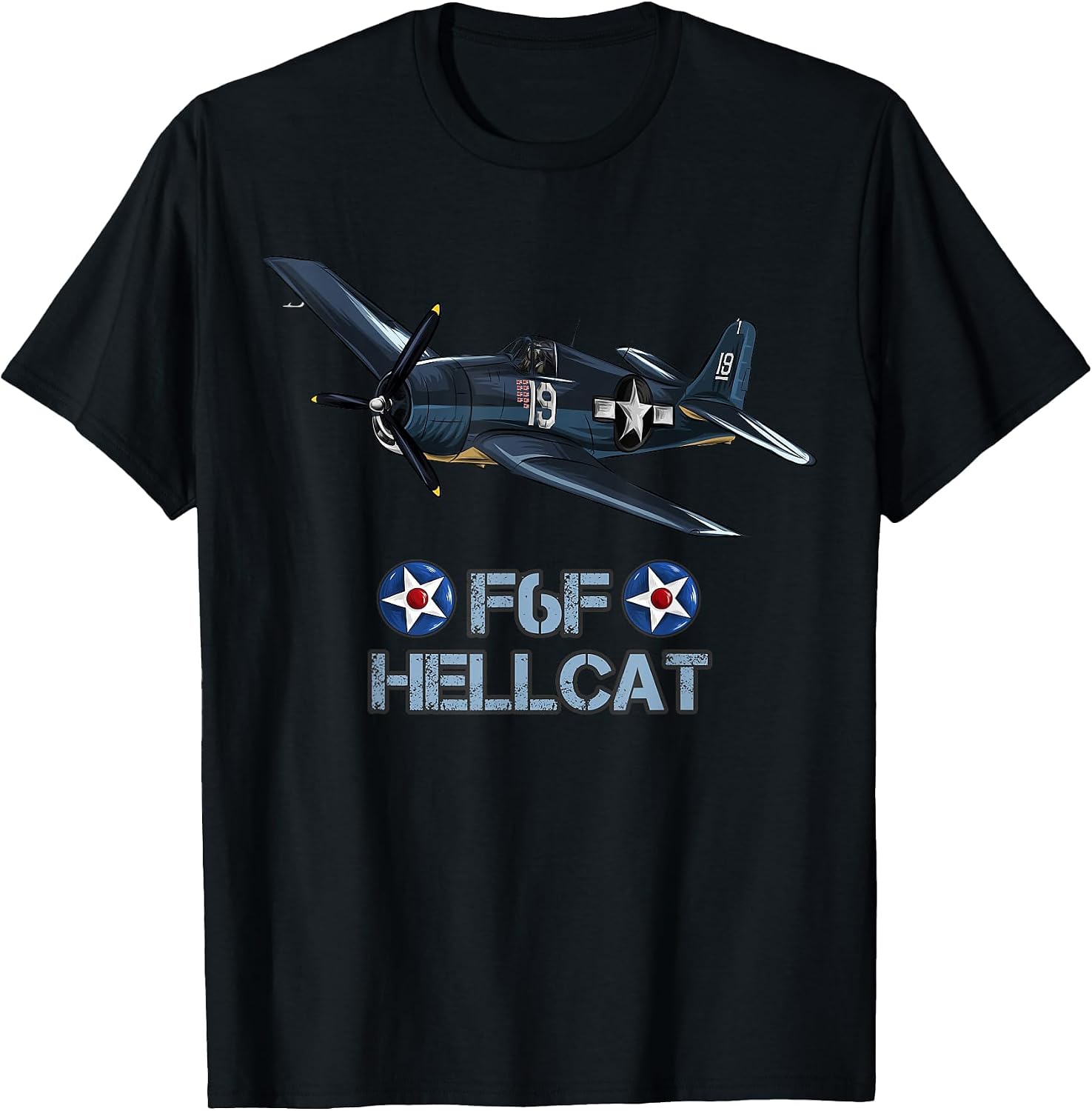 World War 2 F6F Hellcat Fighter Airplane