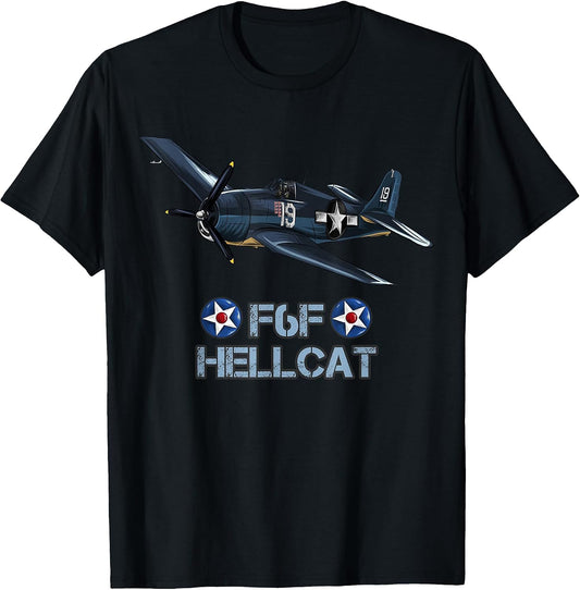 World War 2 F6F Hellcat Fighter Airplane