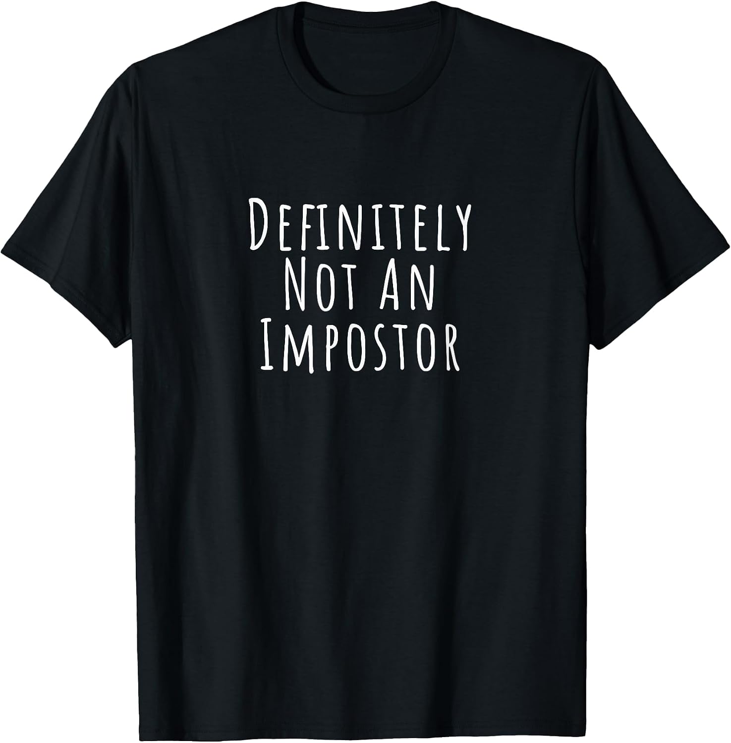 Funny Definitely Not an Impostor Easy Halloween Costume