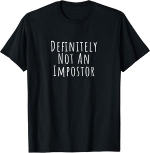 Funny Definitely Not an Impostor Easy Halloween Costume