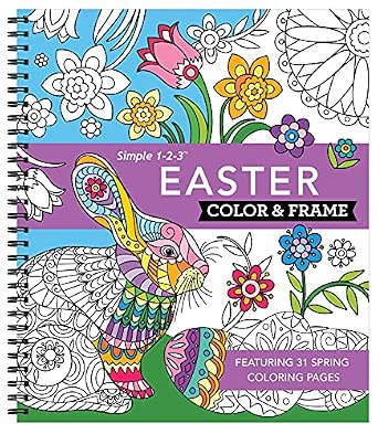 Color & Frame - Easter (Coloring Book)