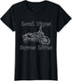 Loud Pipes Saves Lives Motorcycle T Shirt